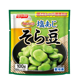 ニッスイの1回ぶんだけ 塩あじそら豆
