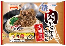 テーブルマークの讃岐麺一番 肉ぶっかけうどん大盛り