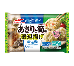 Umiosのあさりと筍の磯辺揚げ