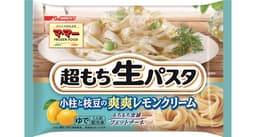 日清製粉ウェルナのマ･マー 超もち生パスタ 小柱と枝豆の爽爽レモンクリーム