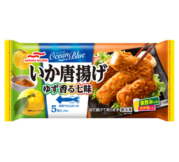 Umiosのいか唐揚げ ゆず香る七味