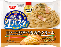 日清食品冷凍の日清もちっと生パスタ きのこクリーム
