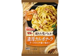 日清製粉ウェルナのマ・マー 超もち生パスタ 濃厚カルボナーラ