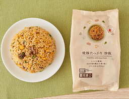 ローソンセレクトの焼豚たっぷり炒飯