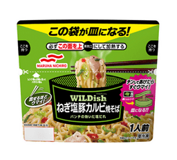 UmiosのWILDishねぎ塩豚カルビ焼そば