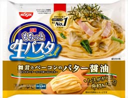 日清食品冷凍の日清もちっと生パスタ バター醤油