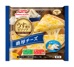 Umiosのうす焼きピッツァ濃厚チーズ