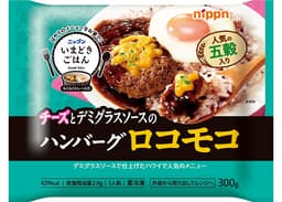 ニップンのニップン いまどきごはん ハンバーグロコモコ