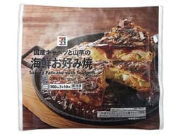 セブンプレミアムの７プレミアム　海鮮お好み焼