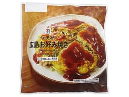 セブンプレミアムの7プレミアム 広島お好み焼き イカ天入り