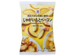セブンプレミアムの７プレミアム　じゃがいもとベーコン