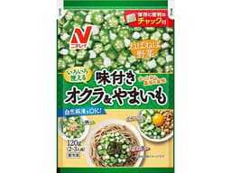ニチレイフーズのいろいろ使える 味付きオクラ&やまいも