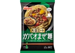 日清製粉ウェルナのSmart Table 大豆ミートのガパオまぜ麺