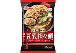 日清製粉ウェルナのSmart Table 大豆ミートの汁なし豆乳担々麺
