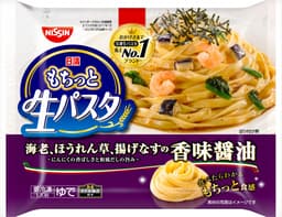 日清食品冷凍の日清もちっと生パスタ 香味醤油