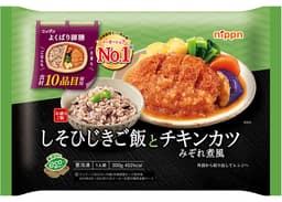 ニップンのニップン よくばり御膳 しそひじきご飯とチキンカツみぞれ煮風