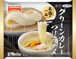 テーブルマークのグリーンカレーつけうどん