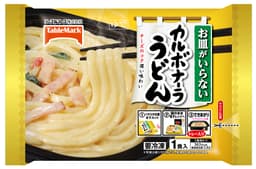 テーブルマークのお皿がいらない カルボナーラうどん