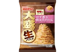 日清製粉ウェルナのマ・マー 大盛り生パスタ ゆず香る明太子クリーム