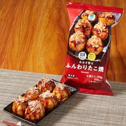 ファミリーマートのあおさ香るふんわりたこ焼