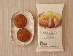 ローソンセレクトのひれかつ2枚入り