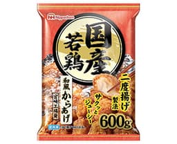 日本ハム冷凍食品の国産若鶏和風からあげ 600g