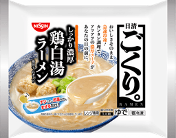 日清食品冷凍の日清ごくり。 濃厚鶏白湯ラーメン