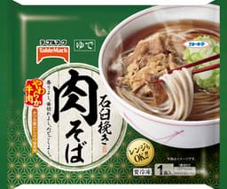 テーブルマークの石臼挽き 肉そば