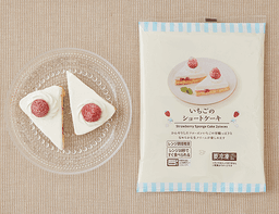 ローソンセレクトのいちごのショートケーキ