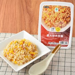 ファミリーマートのねぎ油で仕上げた直火炒め炒飯