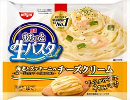 日清食品冷凍の日清もちっと生パスタ 海老のチーズクリーム