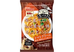 日清製粉ウェルナのマ・マー レンジで3分生パスタ トマトクリーム