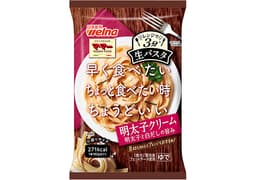 日清製粉ウェルナのマ・マー レンジで3分生パスタ 明太子クリーム