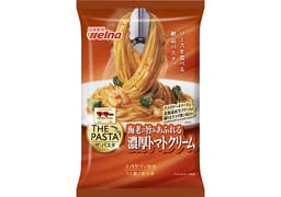 日清製粉ウェルナのマ・マー THE PASTA 海老の旨みあふれる 濃厚トマトクリーム