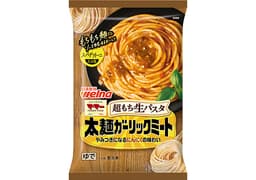 日清製粉ウェルナのマ・マー 超もち生パスタ 太麺ガーリックミート