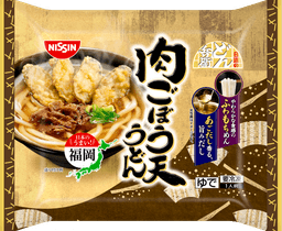 日清食品冷凍の日清のどん兵衛 肉ごぼう天うどん
