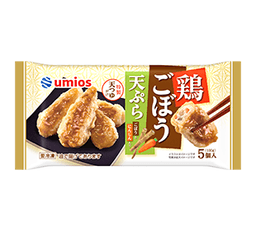 Umiosの鶏ごぼう天ぷら