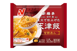 ニチレイフーズの新橋亭監修 直火で仕上げた天津飯(甘酢あん)