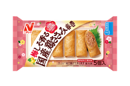 ニチレイフーズの梅しそ香る 国産鶏ささみ春巻
