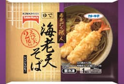 テーブルマークの蕎麦打ち職人　海老天そば２尾入