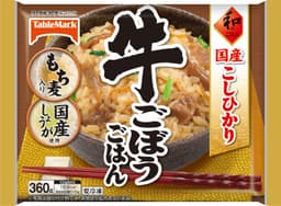 テーブルマークの和のごはん国産こしひかりの牛ごぼうごはん