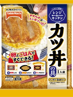 テーブルマークのレンジdeキッチン カツ丼の具
