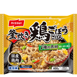 ニッスイの釜炊き 鶏ごぼうごはん