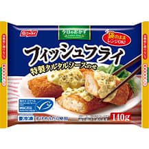 ニッスイの今日のおかず MSCフィッシュフライ 特製タルタルソースのせ