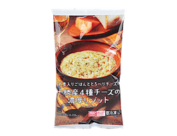 ローソンセレクトの十勝産4種チーズの濃厚リゾット