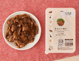 ローソンセレクトの牛カルビ焼き