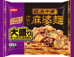 日清食品冷凍の日清中華 汁なし麻婆麺 大盛り