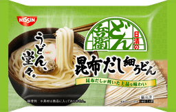 日清食品冷凍の日清のどん兵衛 昆布だし細うどん