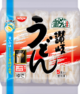 日清食品冷凍の日清のどん兵衛 讃岐うどん 5食入り