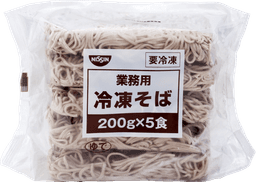 日清食品冷凍の業務用CC冷凍そば 200g×5食
